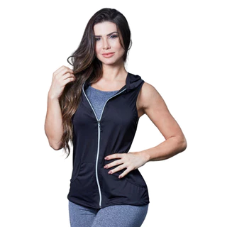 Colete Esportivo Fitness Academia Feminino Tecido Super Leve Esporte