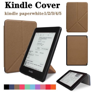Capa Para Amazon Kindle Paperwhite 10/11/7/6/5th Geração Slim shell Inteligente E-book Premium Magnética De Couro PU Caixa Smart Sleep Wake-up Flip Case Múltiplas Dobras Protetora