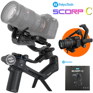 Feiyu SCORP-C DSLR Gimbal estabilizador portátil de 3 eixos para de suspensão integral Canon/Sony/Panasonic/Nikon