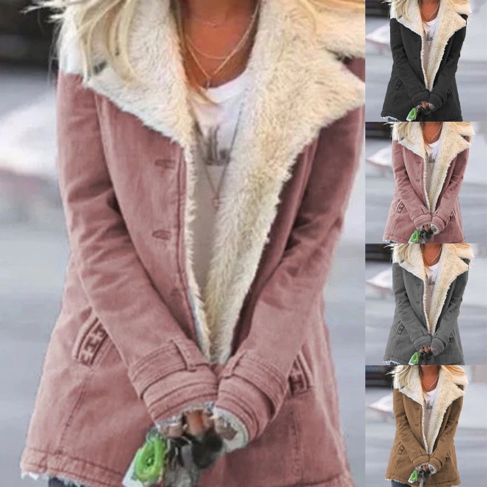 Jaqueta De Inverno Quente Feminina | Shopee Brasil