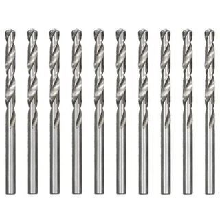 Kit 10 Broca De Aço Rápido 5mm Din 338 Hss Profissional