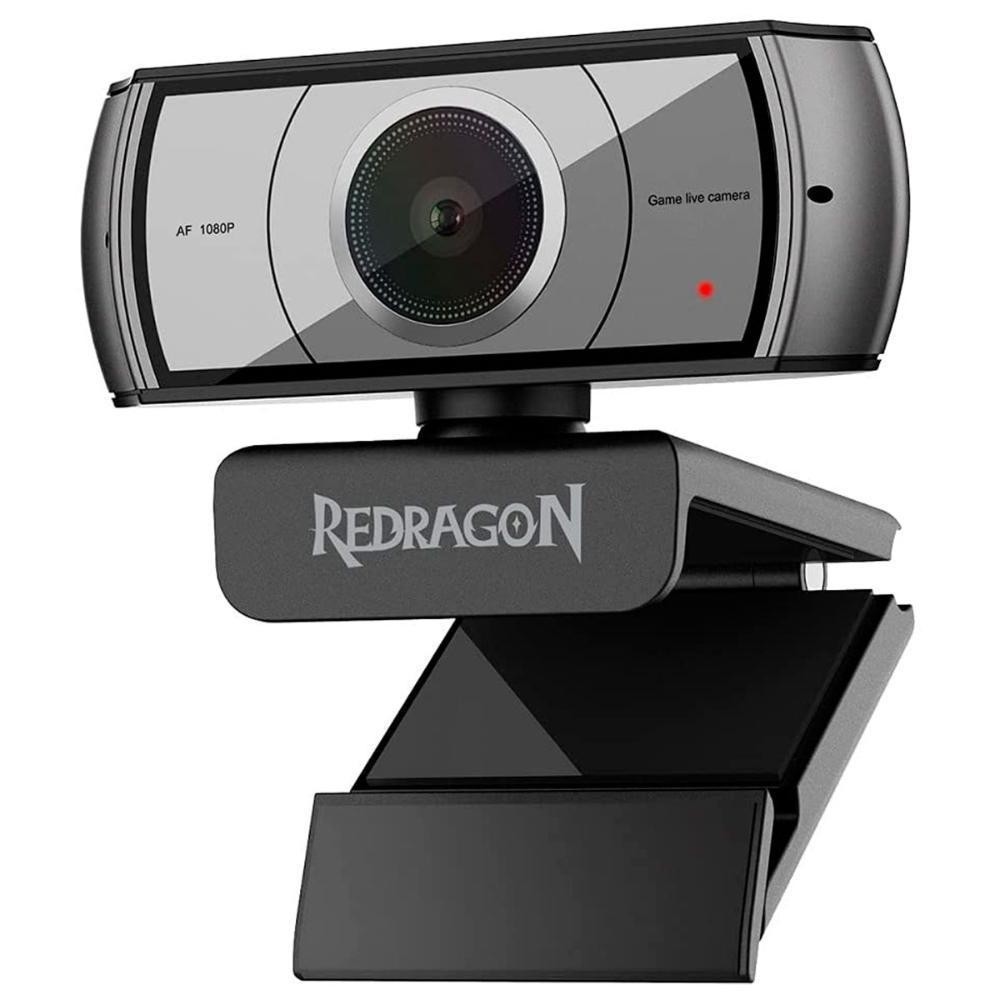 WEB CAM USB FULL HD 1080P STREAMING APEX GW900-1 COM MICROFONE PRETO  REDRAGON | Shopee Brasil