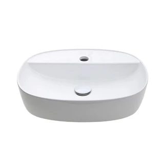 Cuba de Apoio para Banheiro Retangular Louça Cerâmica Cianita Pingoo - Branco em Oferta na Shopee