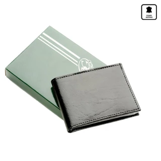 Carteira Masculina de Couro com Porta Cartão Freeway Preta