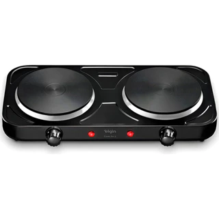 Fogão Elétrico Portátil Cooktop Elgin Double Cook 2 Bocas - 220V 5853