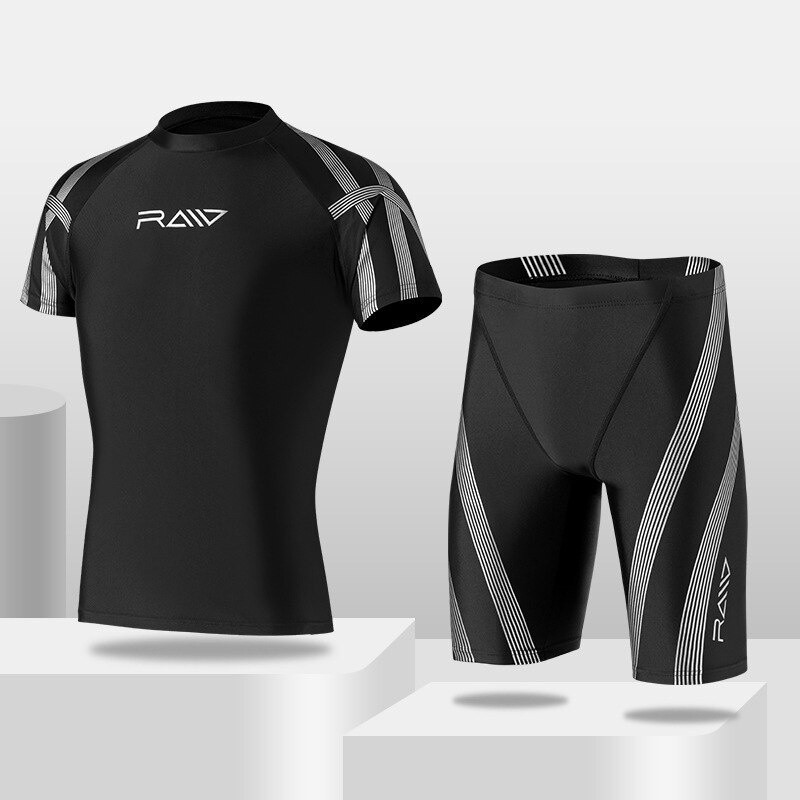 Camiseta De Banho Masculina Quick Dry Shorts Surfing Swimsuits Plus Tamanho 4XL