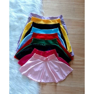 Saia Godê cores Ballet Bale infantil feminino