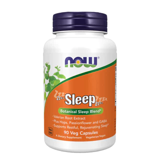 Sleep Mistura Botânica Sono Now Foods 90Cáps Importado