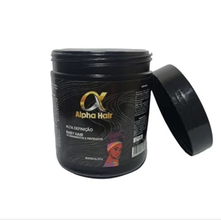 Modeladora Alpha Hair – 1kg, 500g ou 150g, Ideal para Acabamentos e Penteados com Excelente Fixação