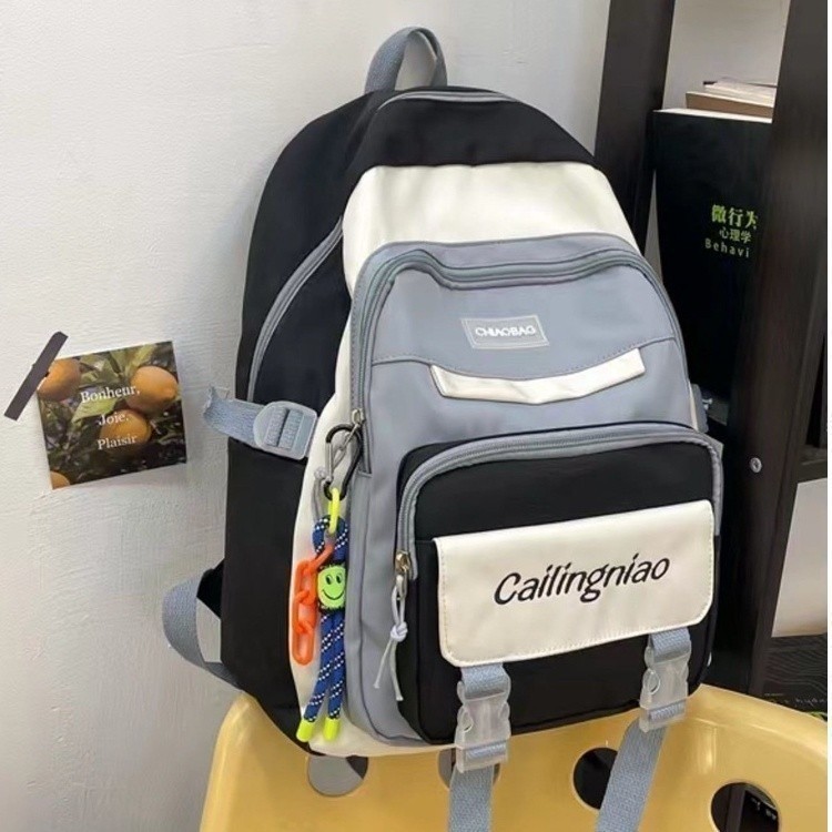 Mochila Feminina Escolar Passeio Coreano Grande Capacidade Impermeável