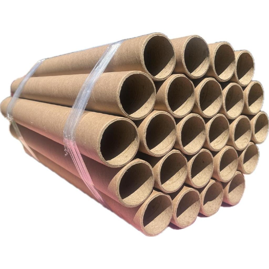 TUBO TUBETE DE PAPELÃO RESISTENTE 50.8MM X 3MM X 700MM 24UN
