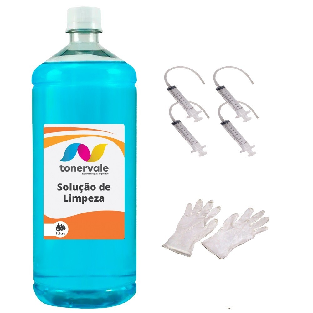 1000ml Solução Limpeza Cartucho Compativel Impressora Epson