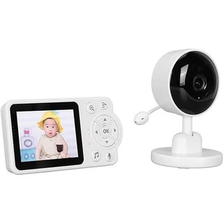 Monitor Video do bebê de Hd, 2.4g Wifi Visão Noturna Sensores de Temperatura de Longo Alcance para Câmera Doméstica