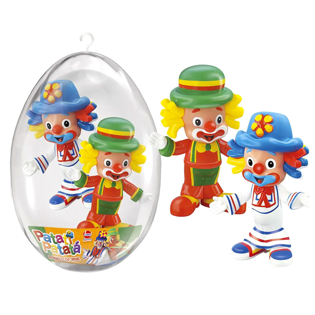 Boneco Patati Patata Dupla Ovo Páscoa Acrilico Lider Brinq | Shopee Brasil