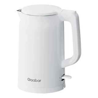 Chaleira Elétrica 1,7l Gaabor 1500W Aço Inox com Filtro e Cabo Retrátil 127V/220V