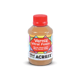 VERNIZ VITRAL FOSCO ACRILEX 100 ML