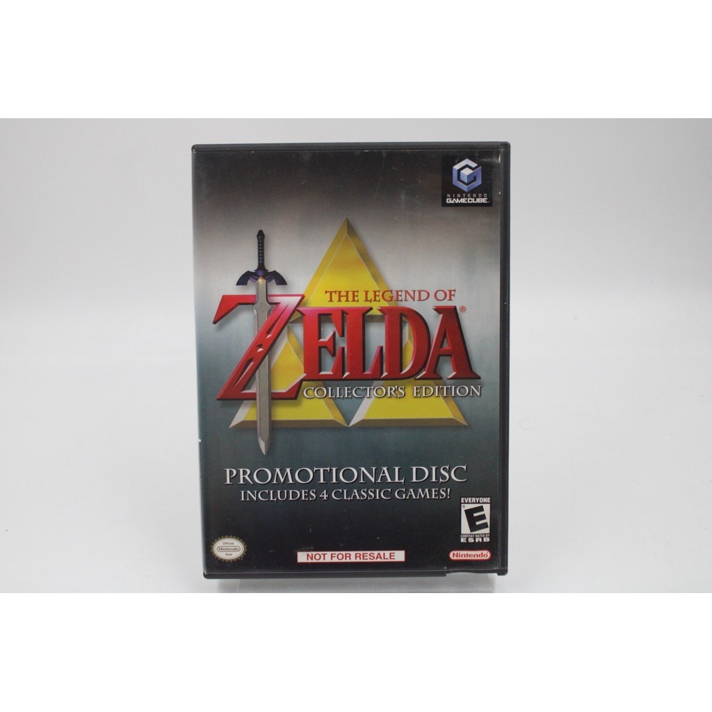 JOGO GC - THE LEGEND OF ZELDA: COLLECTOR'S ED. (1) | Shopee Brasil