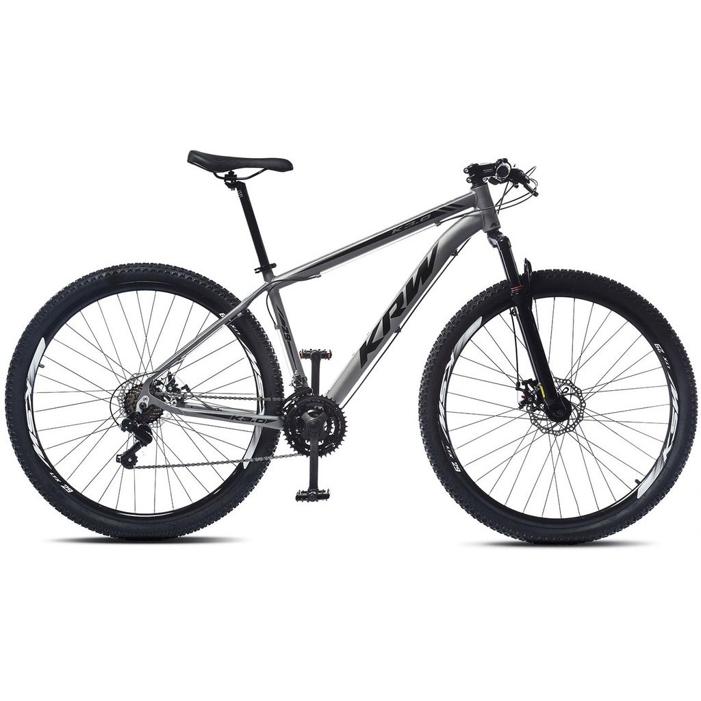 Bicicleta Aro 29 KRW Alumínio 24 Vel Freio a Disco Hidráulico R2