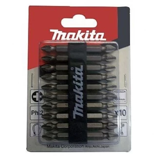 Conjunto Bit Phillips PH2 10 peças D-34366 Makita