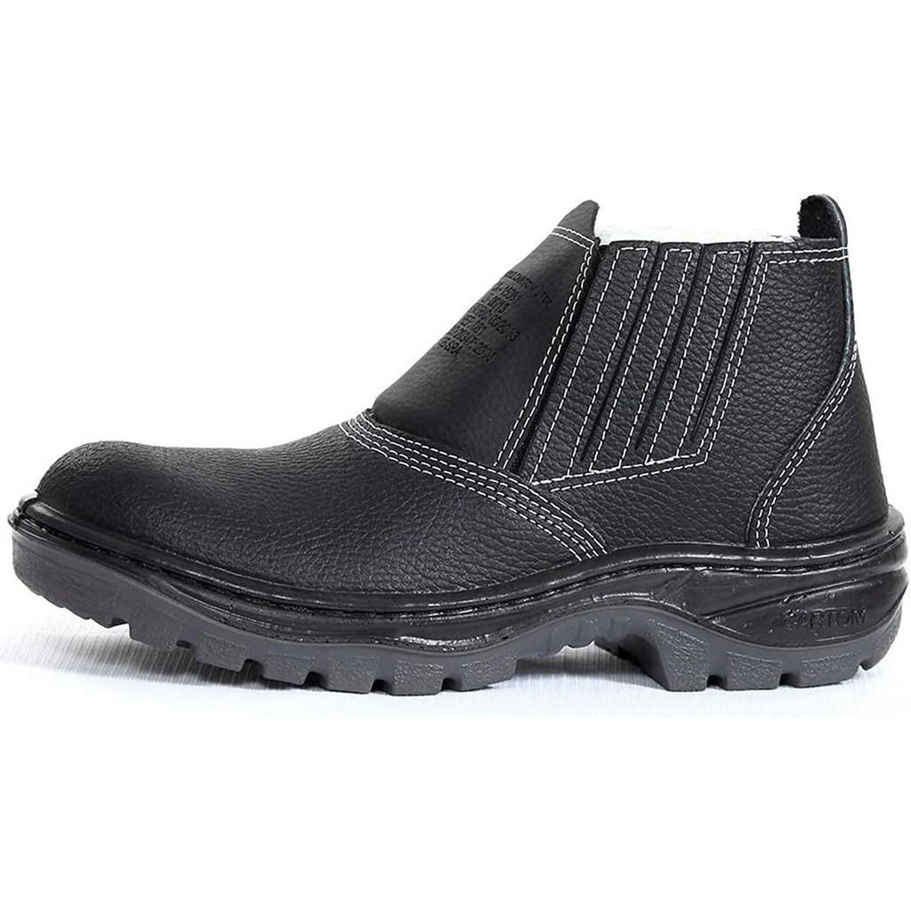 Bota Botina Calçado Segurança Epi N39 Crival 001 S/ Bico C/ Ca | Shopee ...