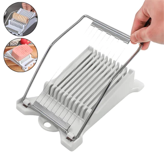 Fatiador De Queijo Profissional Inox Cortador De Frios Manual Cozinha Queijos Frutas Ovos Legumes Presunto Mussarela Banana