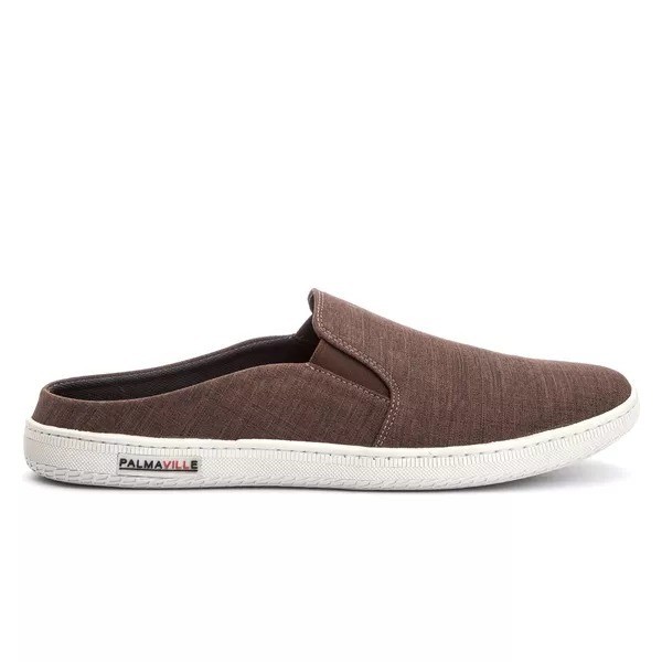 Mule Urban Café Clássico Tendência Moda Masculina Macio
