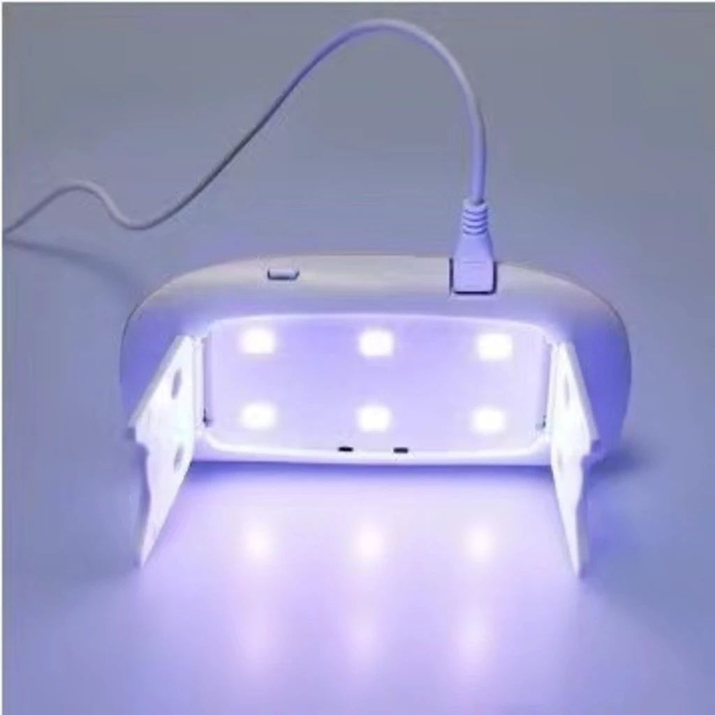 Cabine Mini Secador De Unhas Esmalte Gel Led Sun Uv Portátil Dobrável Forninho Estufa 6w Bivolt Usb — foto 2 de 3