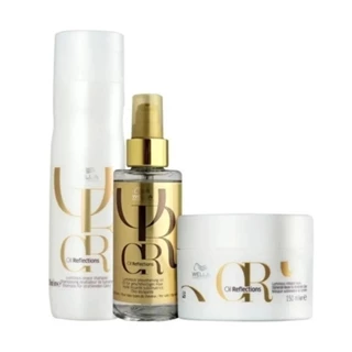 Wella Kit Oil Reflections Tratament Prof Trio (3 Produtos)