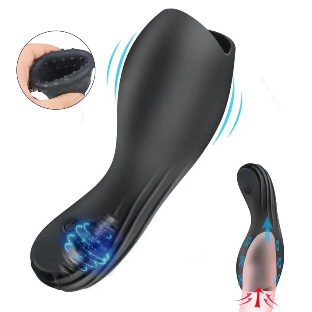 Masturbador Masculino Vibrador Elétrico Para Pênis Masturbação
