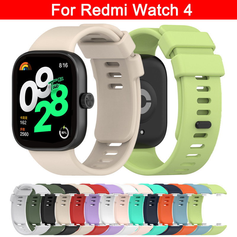 Pulseira De Silicone Macio Para Relógio Redmi 4