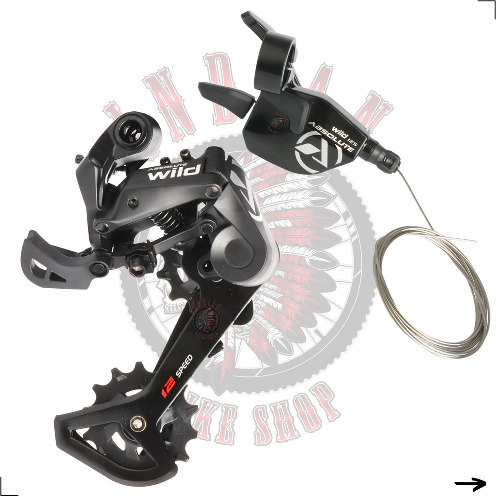 GRUPO RELAÇÃO ABSOLUTE WILD 2 12V CASSETE K7 11/52 COROA 34D