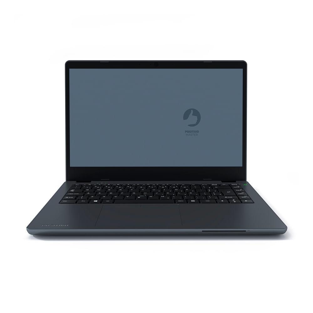 Notebook Positivo Master N8340 Intel® Core™ i7 10610U Shell EFI 8GB 256GB SSD - Cinza