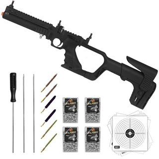 Pistola de Pressao 5.5mm PCP Hatsan Air Jet + Kit Limpeza