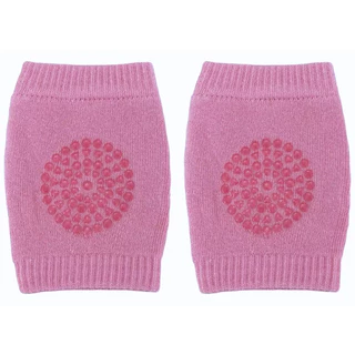 Joelheira Bebê Engatinhar Antiderrapante Infantil Rosa CBY0143 Castela