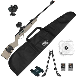 Carabina Chumbinho 5.5 Jade Mais Nitro Desert + Red Dot 1x22