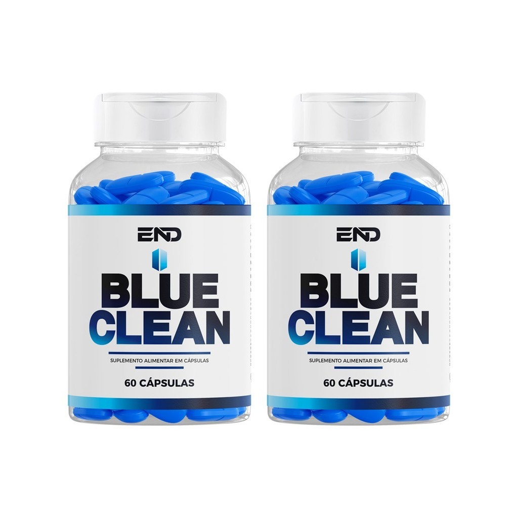 2 Blue Clean Original 120 Capsulas Formula Avançada | Shopee Brasil