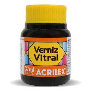 ACRILEX - LARANJA - 517 - Verniz Vitral 37ml