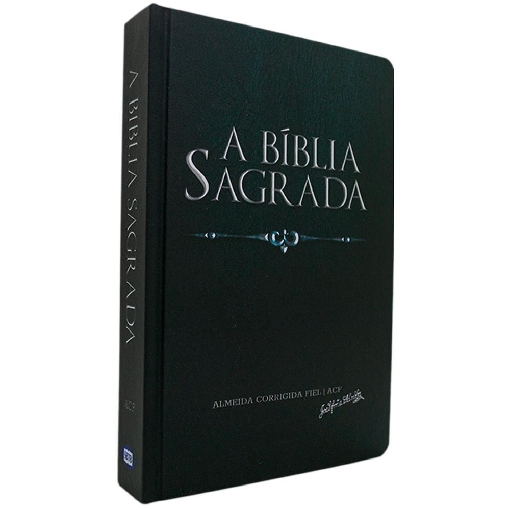 Bíblia Sagrada ACF Almeida Corrigida Fiel | Letra Gigante - Capa Dura ...