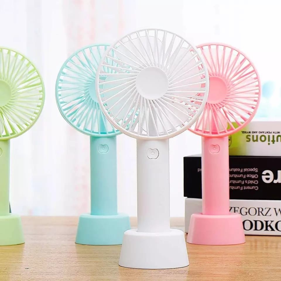 Mini Ventilador Portátil De Mão E Mesa Usb Recarregável ANJGG