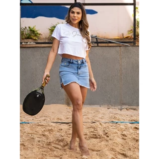 Saia Short Jeans