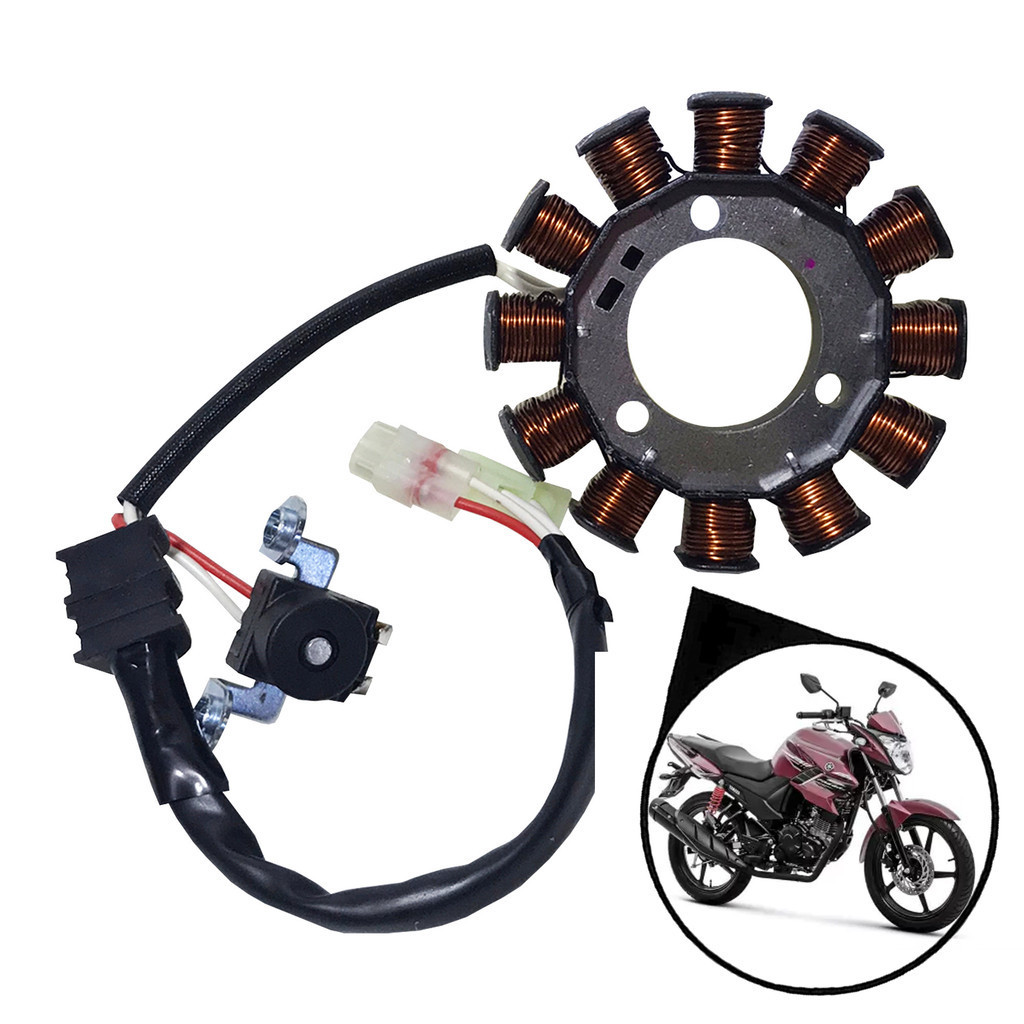 Estator De Alternador (lima) Para Yamaha FZR 600 Y FZR600R Genesis (1989-1995) - Nuevo 12V