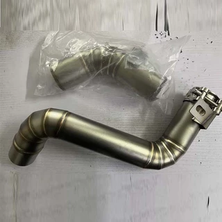 Para KTM DUKE 200 390 RC390 2012-2017 Tubo De Escape Conectar Aos Silenciadores De Entrada De % 1mm