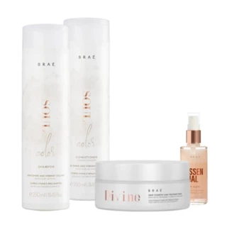 Braé Kit Oil Blend Soul Color Completo (4 Produtos)