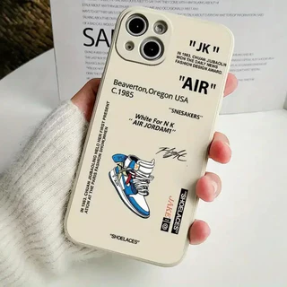Capa De Silicone Líquido Marcas Da Tendência Para Telefone Samsung Galaxy S23 FE S24 S23 Ultra S22 S21 Plus S21 S20 Nota 20 Traseira Macia TPU À Prova De Choque