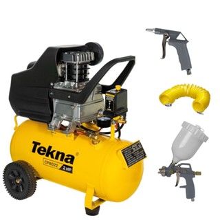 Compressor de ar 6,4 pés 20L 2 hp 116 lbs com kit de acessórios - CP8022 Tekna