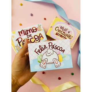 Kit 30 Lembrancinhas Caixinha para Docinho Páscoa Coelhinho em Oferta na Shopee