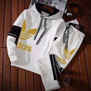 Designer Masculino Esportes Ao Ar Livre Conjunto De Roupas De Corrida Estilo Fino 2024 Marca Masculina Casual Impresso Sweatshirt + Sweatpants 2-Pcs Suit Windbreak
