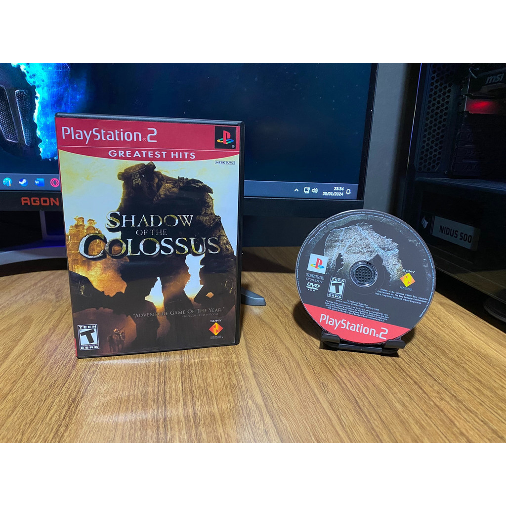 Jogo Shadow Of the Colossus PS2 Playstation 2 Mídia De Altissíma