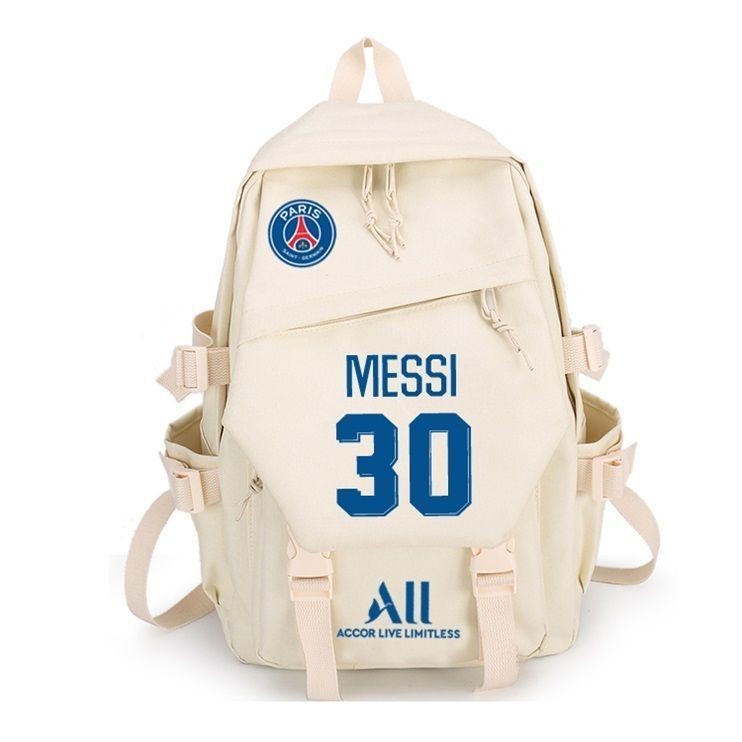 A famosa mochila escolar do Manchester United em Paris Saint Gel Messi n 30 Neymar n 10 bolsa de ombro para alunos do ensino medio Shopee Brasil