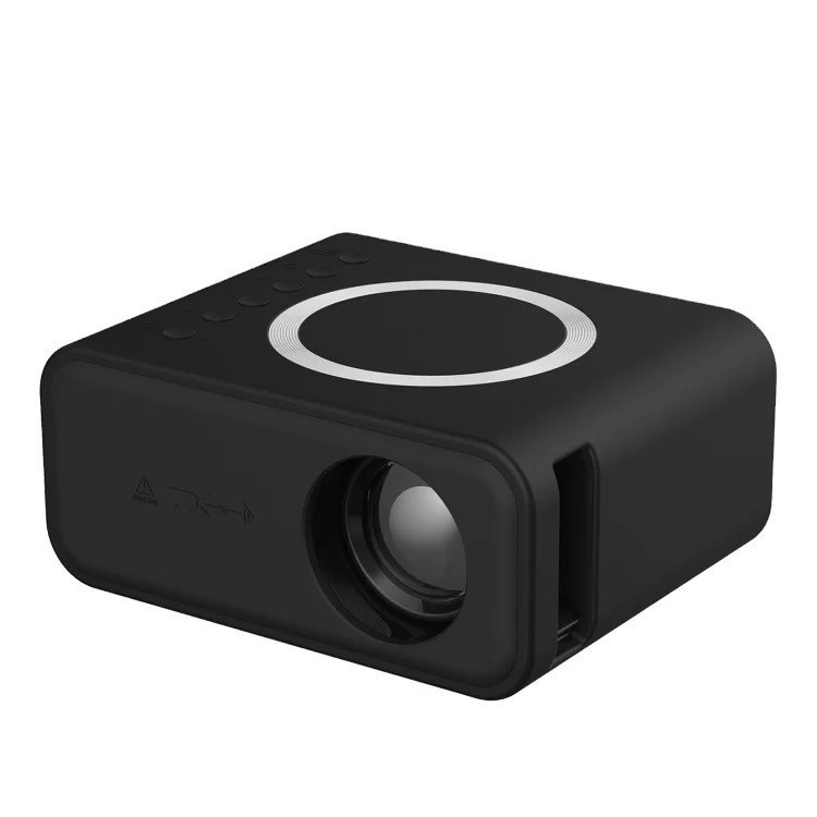 Mini projetor inteligente T300S 1080P com fio. Sem fio. Conecte o controle remoto dos projetores do sistema Android e IOS